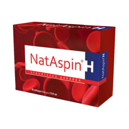 NatAspin H капсули при повишен риск от тромбоза х30