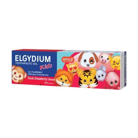 Elgydium kids emoji детска паста за зъби 3-6г 50ml