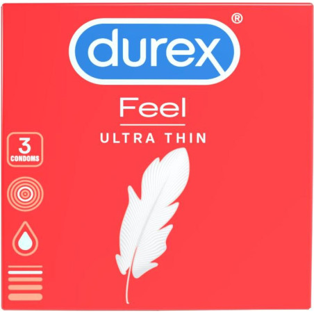Durex Feel Ultra Thin Презервативи x3 броя