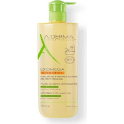 A-Derma Exomega Control Почистващо емолиентно душ олио х750 мл