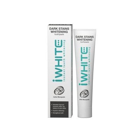 iWhite Dark Stains Избелваща паста за зъби против петна х75 мл