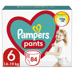 PAMPERS 9% ДДС Pants Размер 6, гащички, MB, 84 бр.