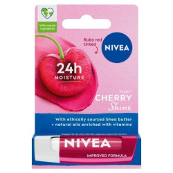 Nivea Cherry Shine Балсам за устни х4,8 г