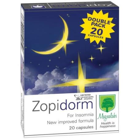 Zopidorm при безсъние x20 капсули Magnalabs