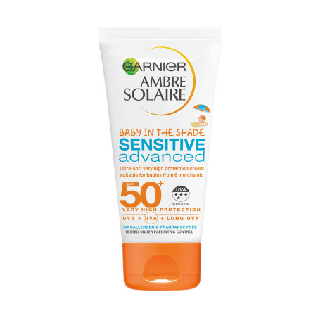 Garnier Ambre Solaire Слънцезащитен крем за бебета SPF50+ х50 мл