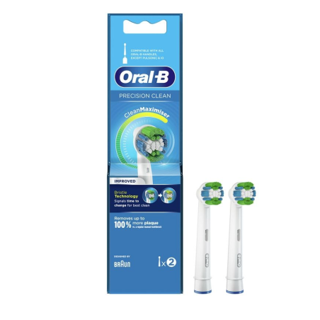 Oral-B Precision Clean ЕВ 20-2 Накрайник за електрическа четка за зъби х2 броя