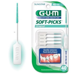GUM Kлечки за зъби с мек накрайник х40 броя