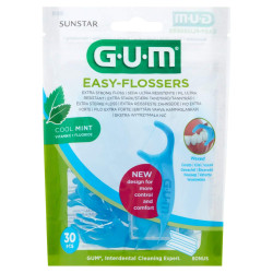 GUM Easy Flossers Конец за зъби - лък х30 броя