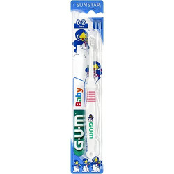 GUM BABY Бебешка четка за зъби 0-2 г