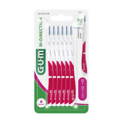 GUM BI-DIRECTION Интердентална четка за зъби 1,2 mm