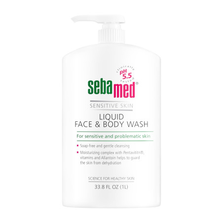 Sebamed Измивна течност за лице и тяло 1 l