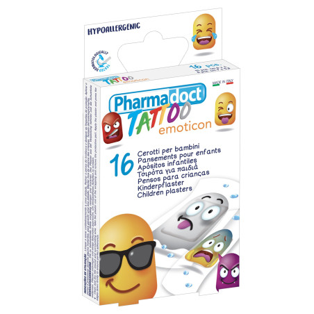 Pharmadoct tattoo пластир х16 броя