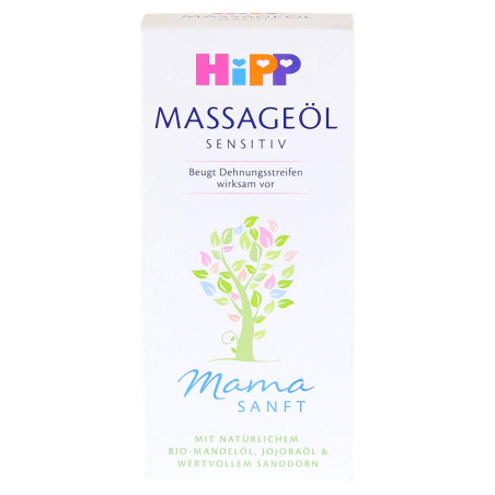 Hipp 90900 MamaSanft Масажно олио 100 ml