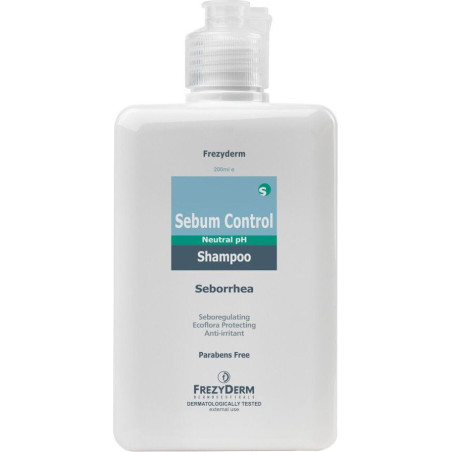 Frezyderm Шампоан срещу омазняване на скалпа и себореен дерматит - 200 ml