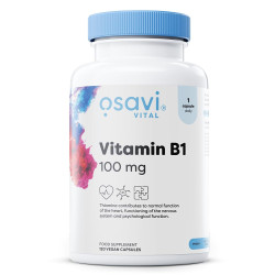 Vitamin B1 100 mg | Thiamine x 120 капсули