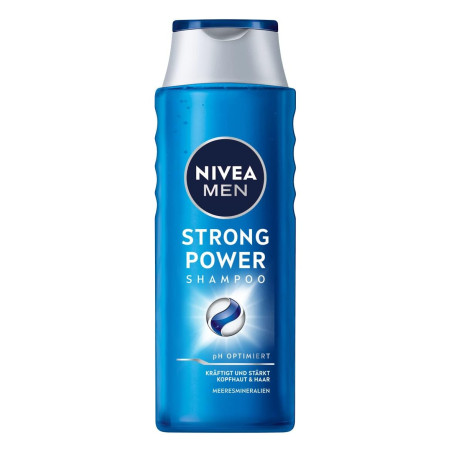 Nivea Men Strong Power Шампоан за мъже 400 ml