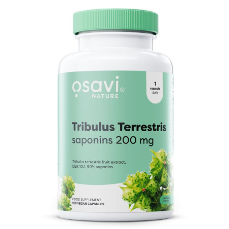 Tribulus Terrestris 90% | 200 mg Saponins x 120 капсули