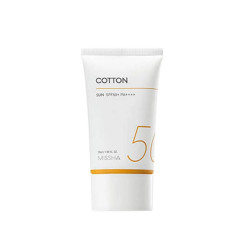 Missha Sun Cotton Слънцезащитен крем с SPF50+ 50 ml