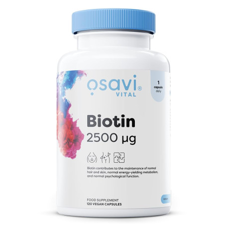 Biotin 2500 mcg х 120 капсули