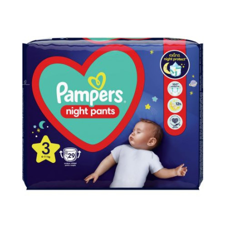 Pampers Night Нощни гащи 3 х29 броя