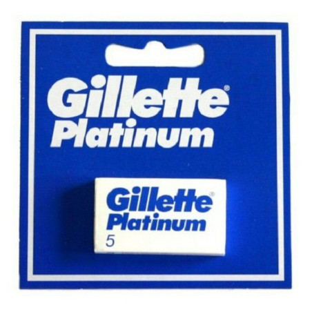 GILLETTE Platinum неръждаеми, ножчета за самобръсначка, 5 бр.