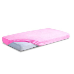 Хавлиен чаршаф с ластик Baby Matex Classic 60x120 cm 0290, 10 Розов