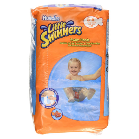 Бански гащички HUGGIES Little Swimmers 5/6 12-18кг 11 бр.