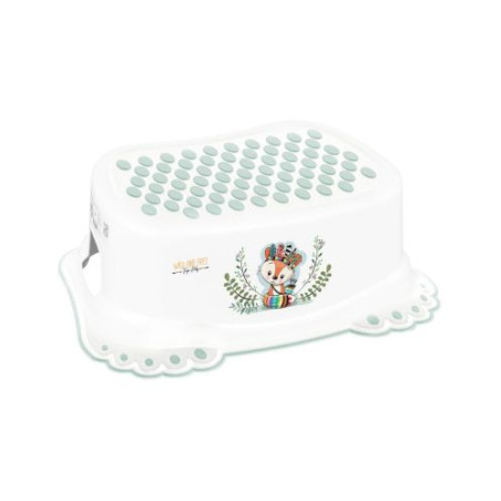 Стъпало с гумички Tega Baby Wild&Free Little Fox бял DZ006