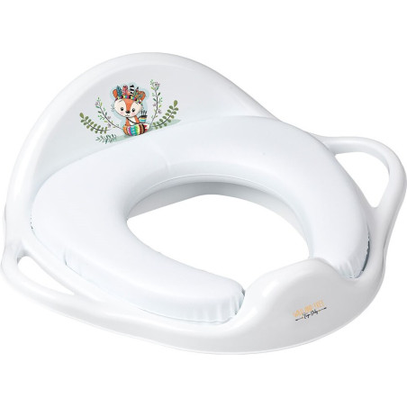 Мека седалка за WC Tega Baby Wild&Free Little Fox бяла DZ020