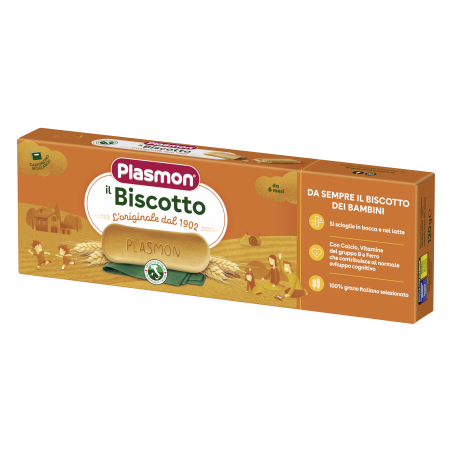 Бебешки бишкоти Plasmon 6+м 120гр.