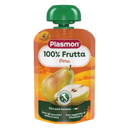 Плодова закуска Plasmon круши 6+м 100гр.