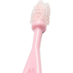 Комплект четки за зъби Babyono 3 бр. 550/01 Розов