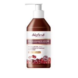 Мицеларен гел за измиване на лице VIA NATURAL POMEGRANATE AND ROSE 250 ml