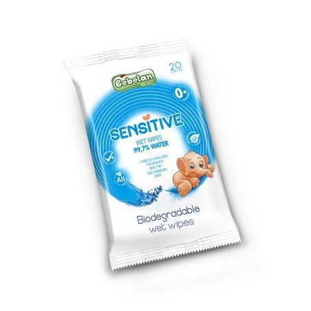 Бебешки мокри кърпи Bebelan Sensitive 20 бр