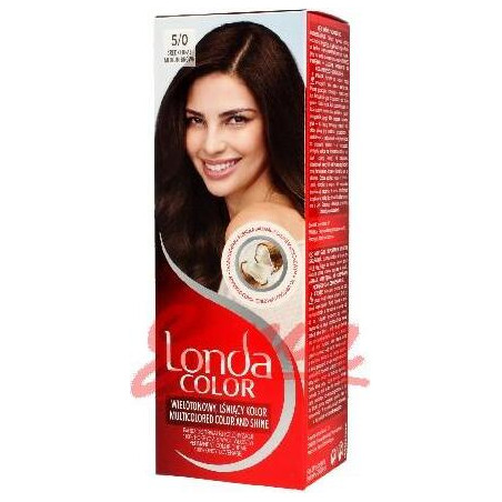 LONDA COLOR 50 Средно кафяво, боя за коса