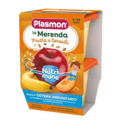 Млечен десерт Plasmon - Нутримюн, микс плодове и овесени ядки
