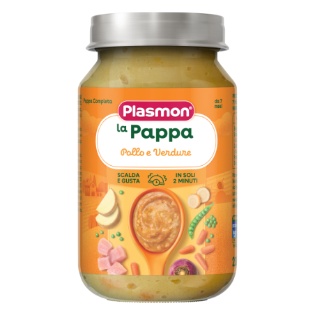 Пюре Plasmon - Пиле със зеленчуци