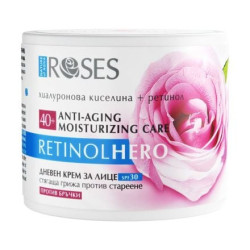 RETINOL HERO дневен крем против бръчки 50мл Roses 40+