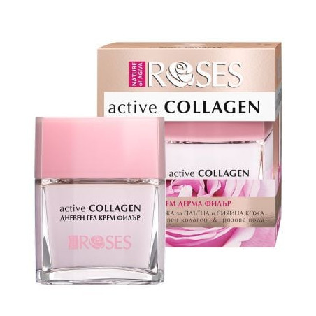 COLLAGEN Active Дневен гел крем NATURE OF AGIVA, 50мл