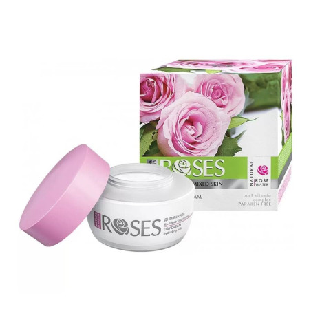 Хидратиращ дневен крем NATURE OF AGIVA ROSES, 50мл за нормална кожа