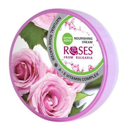 Крем подхранващ  NATURE OF AGIVA ROSES,  100мл с розов еликсир