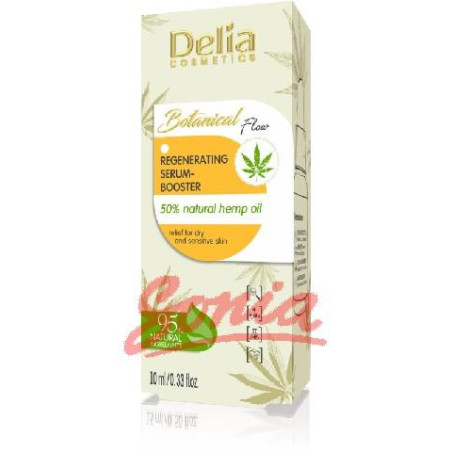D BOTANICAL Flow Face Serum Regenerating with Hemp Oil 10ml