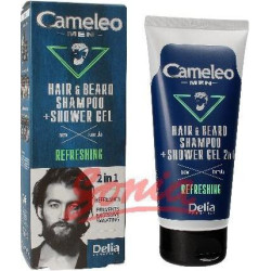 D CAMELEO MEN Beard & Hair Shampoo & Shower Gel 2 in 1 150ml
