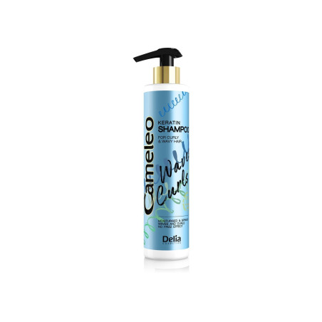 D Cameleo Wave & Curls Keratin Shampoo 250ml