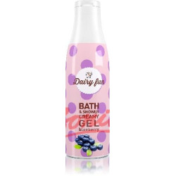 D Dairy Fun Bath & Shower Creamy Gel 400ml Blueberry
