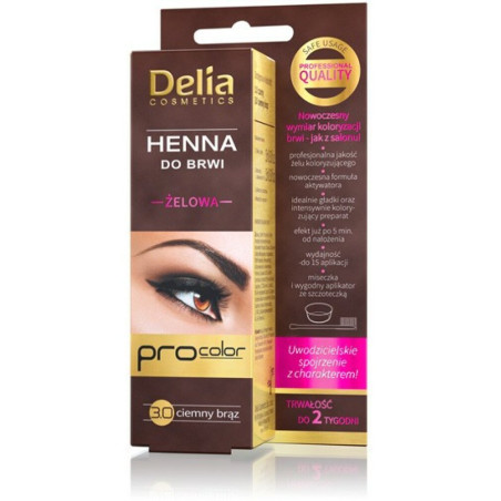 D Eyebrow Expert Instant Eyebrow & Lashes Tint - Gel Dark Brown 3.0