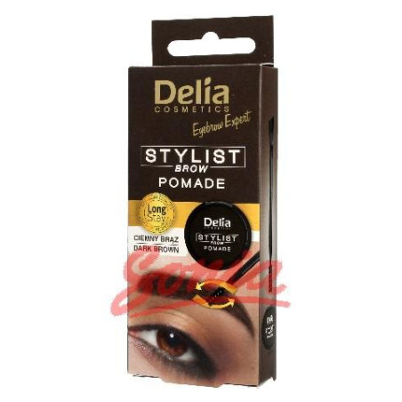 D Eyebrow Stylist Brow Pomade 4gr. Dark Brown
