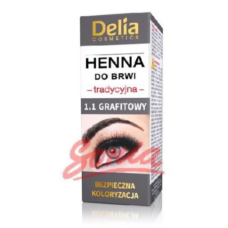 D Eyebrow Tint Powder2gr. Graphite 1.1