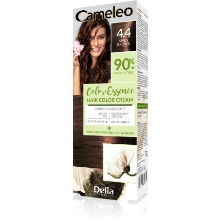 D CAMELEO Color Essence Hair Color Cream 75gr. 4.4 Spicy Brown