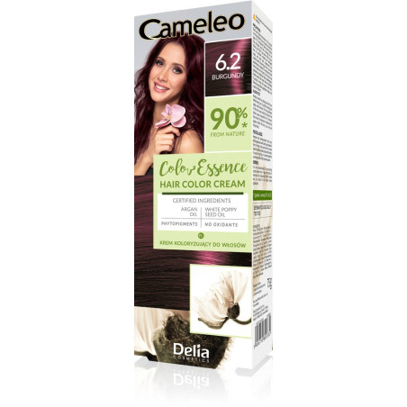 D CAMELEO Color Essence Hair Color Cream 75gr. 6.2 Burgundy